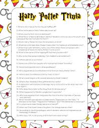 People love to test their knowledge so trivia question are fun for everyone. Harry Potter Trivia Questions For All Ages Free Printable Play Party Plan