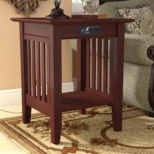 15 side table lamp golf bag shoes clubs plug in. End Table With Charging Station You Ll Love In 2021 Visualhunt