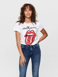 Check out our rolling stones t shirt selection for the very best in unique or custom, handmade pieces from our clothing shops. Rolling Stones Print T Shirt Only