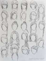 How To Draw Hair Step By Step Image Guides Drawings Art Drawings Anime Drawings