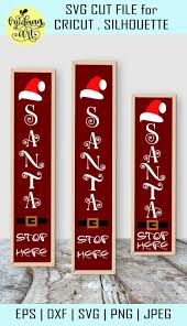Santa Stop Here Graphic By Midmagart Creative Fabrica Christmas Signs Wood Christmas Wooden Signs Christmas Signs