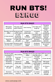 Maybe you would like to learn more about one of these? How To Host A Bts Comeback Party Bingo Template Game Bts Bingo