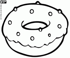 Junk food coloring pages tasty donut coloring page food. Ausmalbilder Donut Zum Ausdrucken