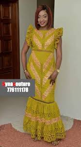 Une robe maxi avec des inserts en dentelle et mousseline de soie est assez original. Modele De Robe Africaine Dentelle Broderie 54 Remise Www Ak Hel Com