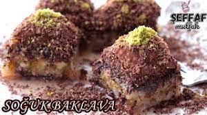 Sen mi yaptin diyecekler havuç dilimi baklava tarifimle baklava açmayi durdukca lezzetine lezzet katan tatlilarin şahi soğuk baklava yapimi. Soguk Baklava Hosverdi Cok Hafif Ve Cok Farkli Bir Tarif Ozel Gunlerinizin Vazgecilmezi Olacak Youtube