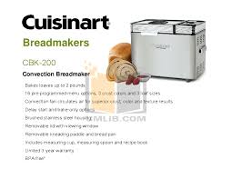 Recipes and tips bread machine baking. Download Free Pdf For Cuisinart Cbk 200 Bread Maker Manual