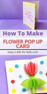 Cut the vertical lines at the bottom first, then move on to the outline of the shape. How To Make A Flower Pop Up Card