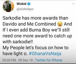 Amnesty international condemns the nigerian government's suspension of twitter @twitter in the real news is not the government suspension of twitter's operations in nigeria, it's that the related. Mo Gbe Wizkid Corners Nigeria In The Ongoing Ghana Vs Nigeria Twitter War