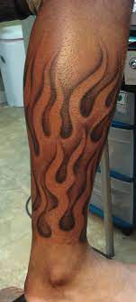 Nice Flame Leg Flame Tattoos Flame Tattoo Tattoo Flames