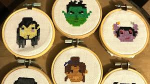 Dungeons and dragons cross stitch pattern pdf dnd counted geek game easy simple nerdy geeky fantasy #cs327 gentlefeather $ 3.99. Never Cross The Mighty Nein But You Can Cross Stitch Them Geek And Sundry
