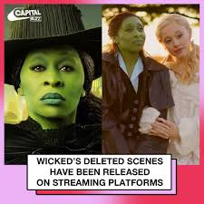 10 deleted scenes from 'Wicked' have just been released 😮 The digital  streaming version also includes loads of bonus features, including a  behind-the-scenes first look at Wicked Part 2 👀 See all