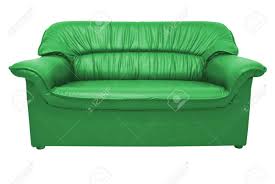 This lush, lively color can radiate glamour and refinement in velvet, coolness and freshness in linen or sleekness and elegance in leather. A Modern Green Leather Sofa Isolated On The White Stock Photo Picture And Royalty Free Image Image 14121776