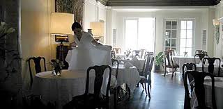 Edgar's restaurant in the castle. Dining 16 Geneva On The Lake