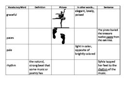 Units 5 6 Vocab Charts For 3rd Grade Reading Street Common Core Edition 2013