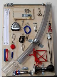 Activity Board Also Known As Busy Board Sensory Board Touch Board Latch Board Etc Is An Excellent Fine Motor Baby Activity Board Activity Board Busy Board