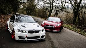 See the best jdm wallpapers hd collection. White Red Nissan Gtr And Bmw Jdm Cars 4k Hd Jdm Wallpaper A Wallpaper Wallpapers Printed