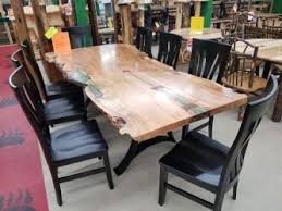 rustic cabin dining room furniture