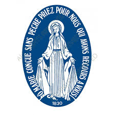 Autocollant Sainte Vierge Marie rue du Bac