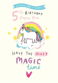 Unicorns are everywhere this year and it makes me super excited. Kid Birthday Cards Moonpig
