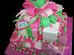 By using this color, you can spark interest in an otherwise neutral room of green, black and pink ~ just painted my bathroom this green color hum may spread out to the bedroom too. Hot Pink And Lime Green Baby Shower Cakecentral Com