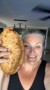 I grew a sweet potato as big as my head.