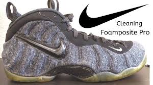 Cleaning The Nike Foamposite Pro Gray Wool Shoes Wool Shoes Nike Foamposite Nike