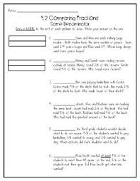 These 3 Worksheets Require Students To Draw Models To Compare Fractions Using Word Problems And D Fraction Word Problems Fraction Problem Solving Word Problems