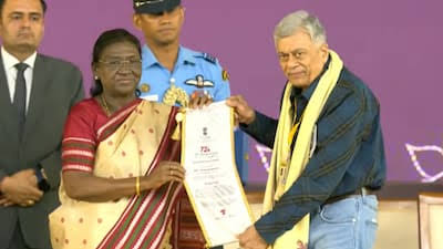 Veteran Actor Anant Nag, 78, Receives Dadasaheb Phalke Award At 72nd  National Film Awards