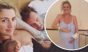 James Bye's wife Victoria shares dramatic birth story amid 'two failed  epidurals'