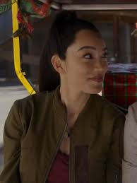 A Hollywood Christmas 2022 Jessika Van Brown Jacket