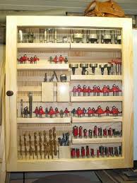 Bohr Und Frasschrank Werkzeug Aufbewahrung Speicherideen Werkstatt Zu Hause