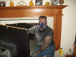 When i bought my house i inherited a gas fire and the fireplace around it installed in my front room. Wood Stove Fireplace Insert Removal And Cleaning