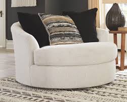 Cambri Oversized Round Swivel Chair 9280121 Chairs Pruitt S Fine Furniture Large round swivel chair in lisvane cardiff gumtree.