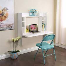 We've carefully researched and crafted this list of desks. Amazon Com Wall Mounted Desk W Storage Shelves Computer Desk For Kids Floating Desks For Small Spaces Children Desk Home Office Table Desk Workstation White Small Desks For Bedrooms Decor Kitchen Dining