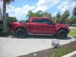 2017 Ford F 150 Svt Raptor Custom Show Truck Crew Cab Ruby Red Show Trucks Ford Raptor Ford F150
