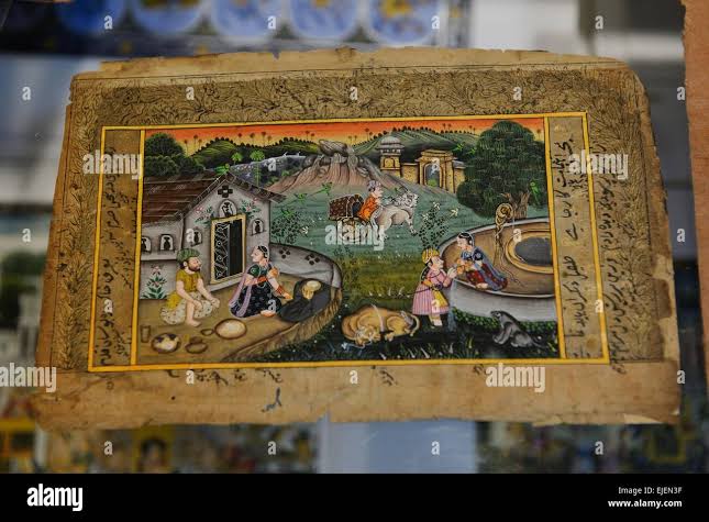 Miniature painting jaipur rajasthan india hi-res stock photography and images - Alamy
