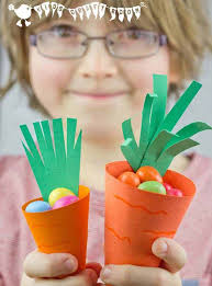 You can make up fun fishing games to play on father's day, and dad can display his gift in the home or office all year long. Easy Carrot Easter Baskets Kids Craft Room