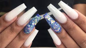Check spelling or type a new query. Acrylic White Powder Butterfly Nails Tutorial Youtube