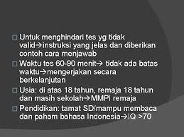 Maybe you would like to learn more about one of these? Tes Psikometrik Mmpi Dr Ni Wayan Ani P