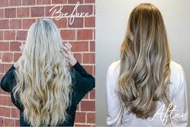 Natural blond hair comes via foils, while statement blond hair looks like a full fairer skin tones and naturally lighter hair are great candidates for blond. How To Go Back To Your Natural Hair Color Natalie Yerger