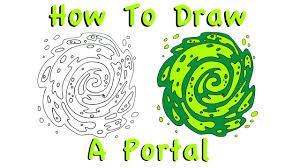 Kingdelete 16 ноября 2020 20:36. How To Draw A Portal Rick And Morty Step By Step Tutorial Youtube