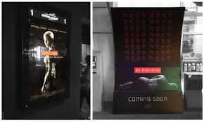 Digitally printed on 80lb matte card stock. Ex Machina Logo Posters And Marketing Fonts In Use