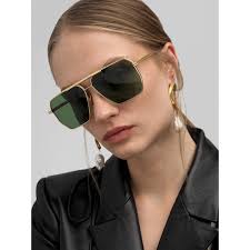 NEW Bottega Veneta BV1012/S Green Lens Aviator