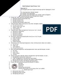 Terkadang bisa disebut sebuah kata kerja meskipun bukan kata kerja yang sebenarnya. Soal Evaluasi Hand Power Tool Pdf