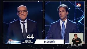 Debate Presidencial Luis Lacalle Pou Y Daniel Martinez Youtube