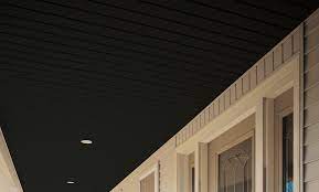 How to install vinyl soffits. Vinyl Soffit Product Lines Now Available In Black Roofing