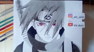 Itachi uchiha wallpaper, naruto shippuuden, uchiha itachi, sharingan. Dibujo A Itachi Uchiha Anbu How To Draw Itachi Uchiha Vic Arts Youtube