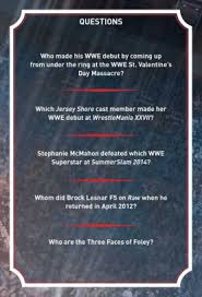 When is wwe 2k17 going to release? Wwe Pop Quiz Trivia Deck By Eric Gargiulo Hardcover Barnes Noble