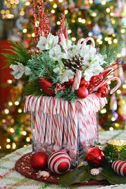 Merry And Bright Candy Cane Christmas Tablescape Christmas Table Decorations Christmas Table Centerpieces Diy Diy Christmas Table