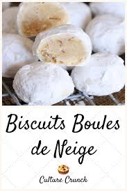 Biscuits Boule De Neige La Recette Facile En 2020 Recette Recette Patisserie Facile Recette Facile